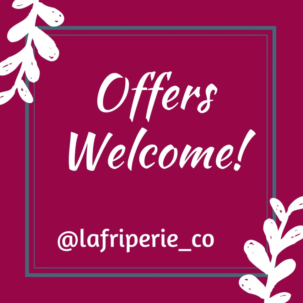Offers welcome! 💕